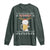 Christmas Couple Matching Long Sleeve Shirt Funny Winedeer Reinbeer Matching Ugly Sweaters Beer TS10 Dark Forest Green Print Your Wear