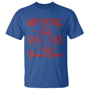 Mr Steal Your Heart T Shirt Cute Cupid Youth Boys Baby Boy Valentine Toddler TS10 Royal Blue Print Your Wear
