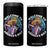 America's Gulf Mexico 4 in 1 Can Cooler Tumbler Trump Sombrero Dancing Funny Map TS10 One Size: 16 oz Black Print Your Wear