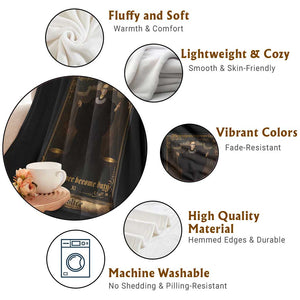 Tarot Card RBG Throw Blanket When Injustice Becomes Law Resistance Becomes Duty TS10 Print Your Wear