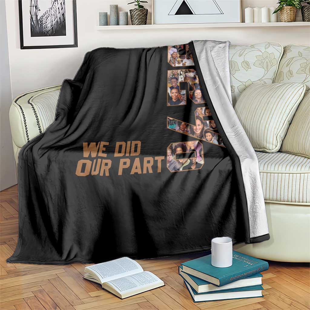 92 Percent Black Woman Power Throw Blanket 92 Percent Melanin Girls TS10 Print Your Wear
