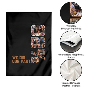 92 Percent Black Woman Power Garden Flag 92 Percent Melanin Girls TS10 Print Your Wear