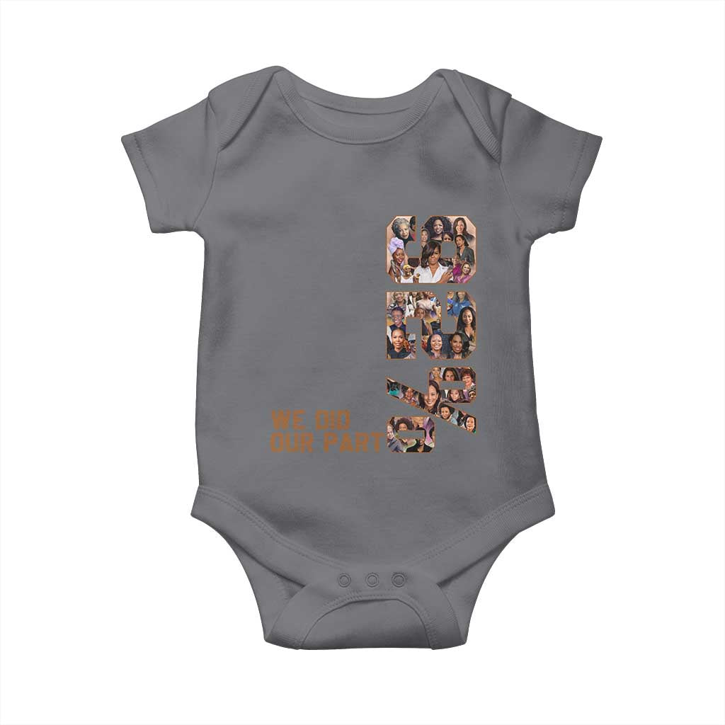 92 Percent Black Woman Power Baby Onesie 92 Percent Melanin Girls TS10 Charcoal Print Your Wear