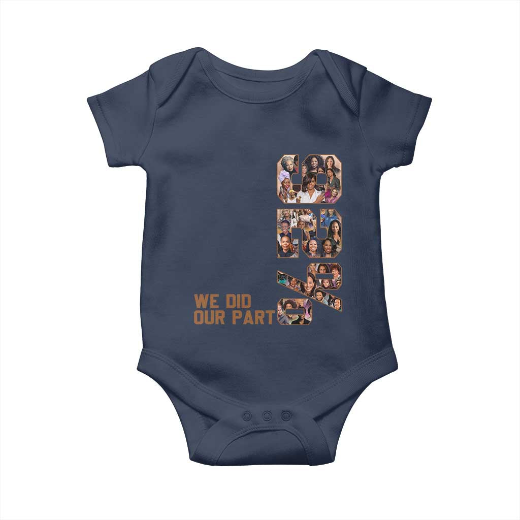 92 Percent Black Woman Power Baby Onesie 92 Percent Melanin Girls TS10 Navy Print Your Wear