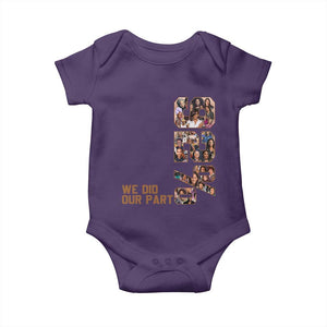 92 Percent Black Woman Power Baby Onesie 92 Percent Melanin Girls TS10 Purple Print Your Wear