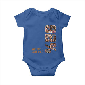 92 Percent Black Woman Power Baby Onesie 92 Percent Melanin Girls TS10 Royal Blue Print Your Wear