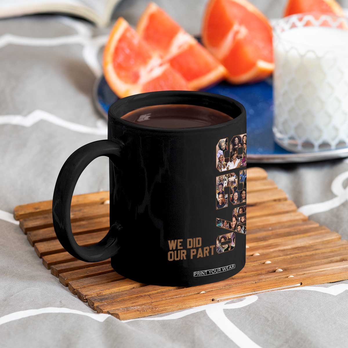 92 Percent Black Woman Power Coffee Mug 92 Percent Melanin Girls TS10 Print Your Wear