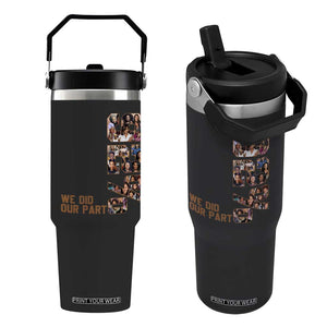92 Percent Black Woman Power Flip Straw Tumbler 92 Percent Melanin Girls TS10 One Size: 30 oz Black Print Your Wear