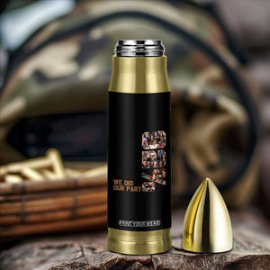 92 Percent Black Woman Power Bullet Tumbler 92 Percent Melanin Girls TS10 Print Your Wear