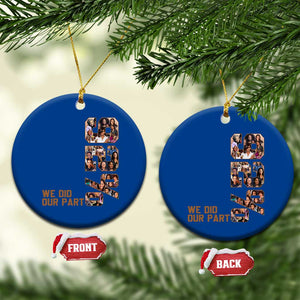 92 Percent Black Woman Power Ceramic Ornament 92 Percent Melanin Girls TS10 1pc Blue Print Your Wear