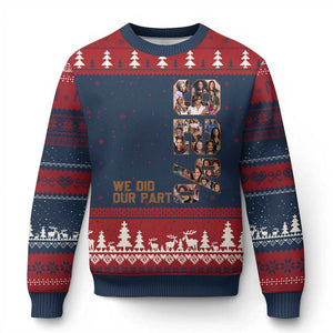 92 Percent Black Woman Power Ugly Christmas Sweater 92 Percent Melanin Girls TS10 Navy Red Print Your Wear