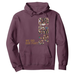 92 Percent Black Woman Power Hoodie 92 Percent Melanin Girls TS10 Maroon Print Your Wear