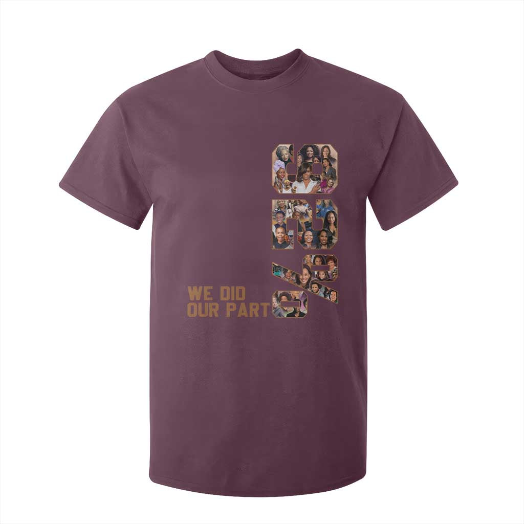 92 Percent Black Woman Power T Shirt For Kid 92 Percent Melanin Girls TS10 Maroon Print Your Wear