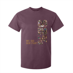 92 Percent Black Woman Power T Shirt For Kid 92 Percent Melanin Girls TS10 Maroon Print Your Wear