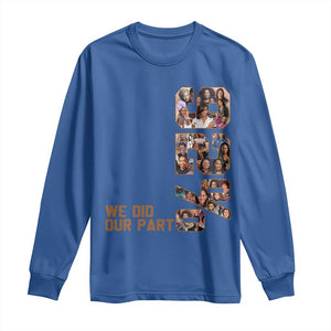 92 Percent Black Woman Power Long Sleeve Shirt 92 Percent Melanin Girls TS10 Royal Blue Print Your Wear