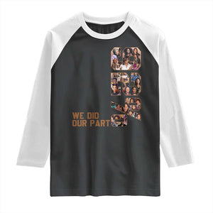 92 Percent Black Woman Power Raglan Shirt 92 Percent Melanin Girls TS10 Black White Print Your Wear