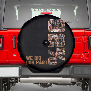 92 Percent Black Woman Power Spare Tire Cover 92 Percent Melanin Girls TS10 Black Print Your Wear