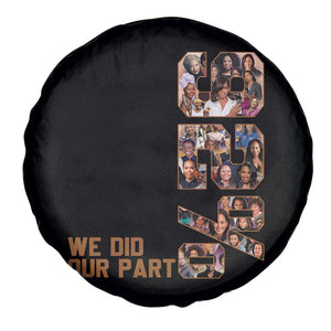 92 Percent Black Woman Power Spare Tire Cover 92 Percent Melanin Girls TS10 Print Your Wear