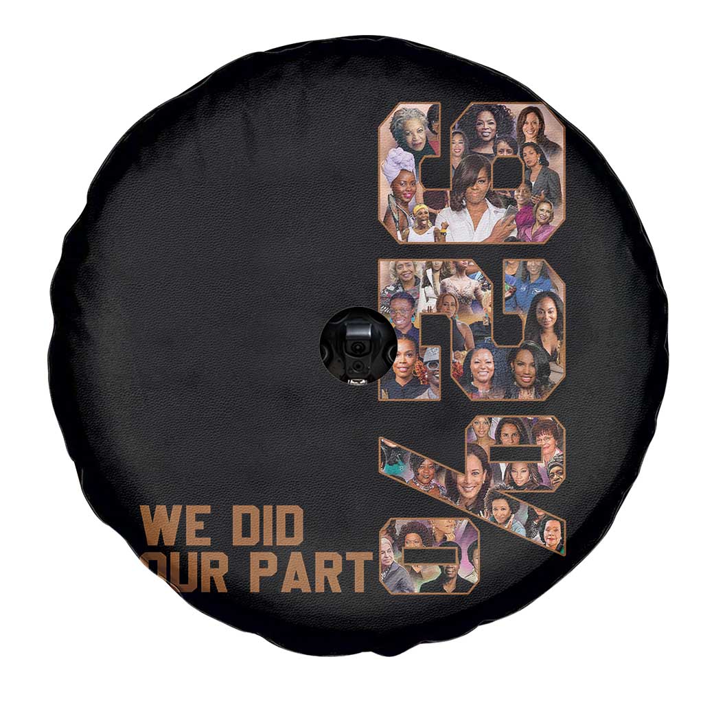 92 Percent Black Woman Power Spare Tire Cover 92 Percent Melanin Girls TS10 Print Your Wear