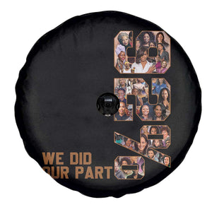 92 Percent Black Woman Power Spare Tire Cover 92 Percent Melanin Girls TS10 Print Your Wear