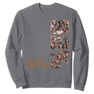 92 Percent Black Woman Power Sweatshirt 92 Percent Melanin Girls TS10 Charcoal Print Your Wear