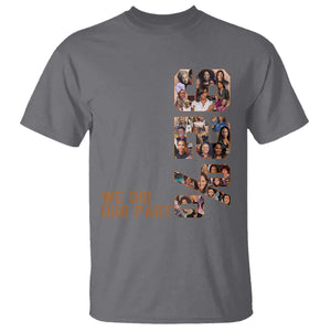 92 Percent Black Woman Power T Shirt 92 Percent Melanin Girls TS10 Charcoal Print Your Wear