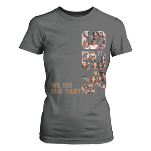 92 Percent Black Woman Power T Shirt For Women 92 Percent Melanin Girls TS10 Dark Heather Print Your Wear