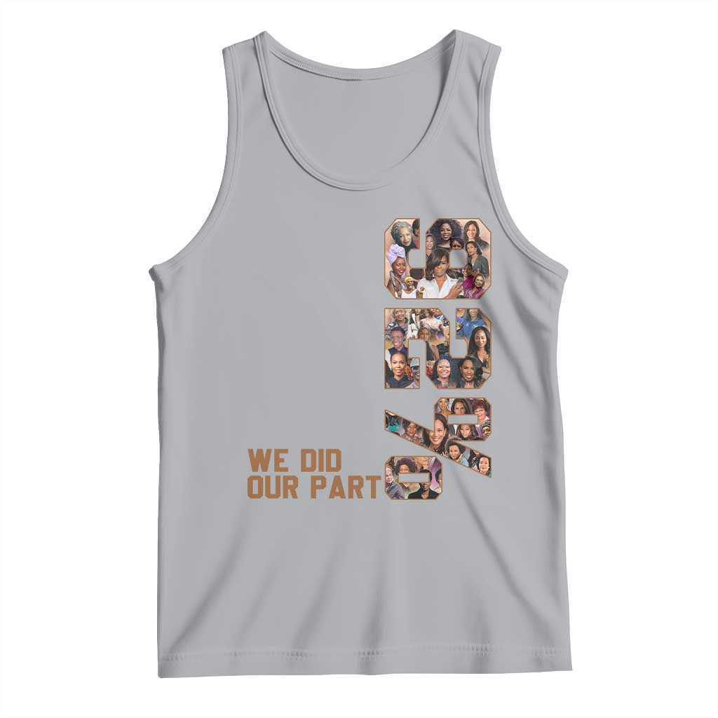 92 Percent Black Woman Power Tank Top 92 Percent Melanin Girls TS10 Athletic Heather Print Your Wear