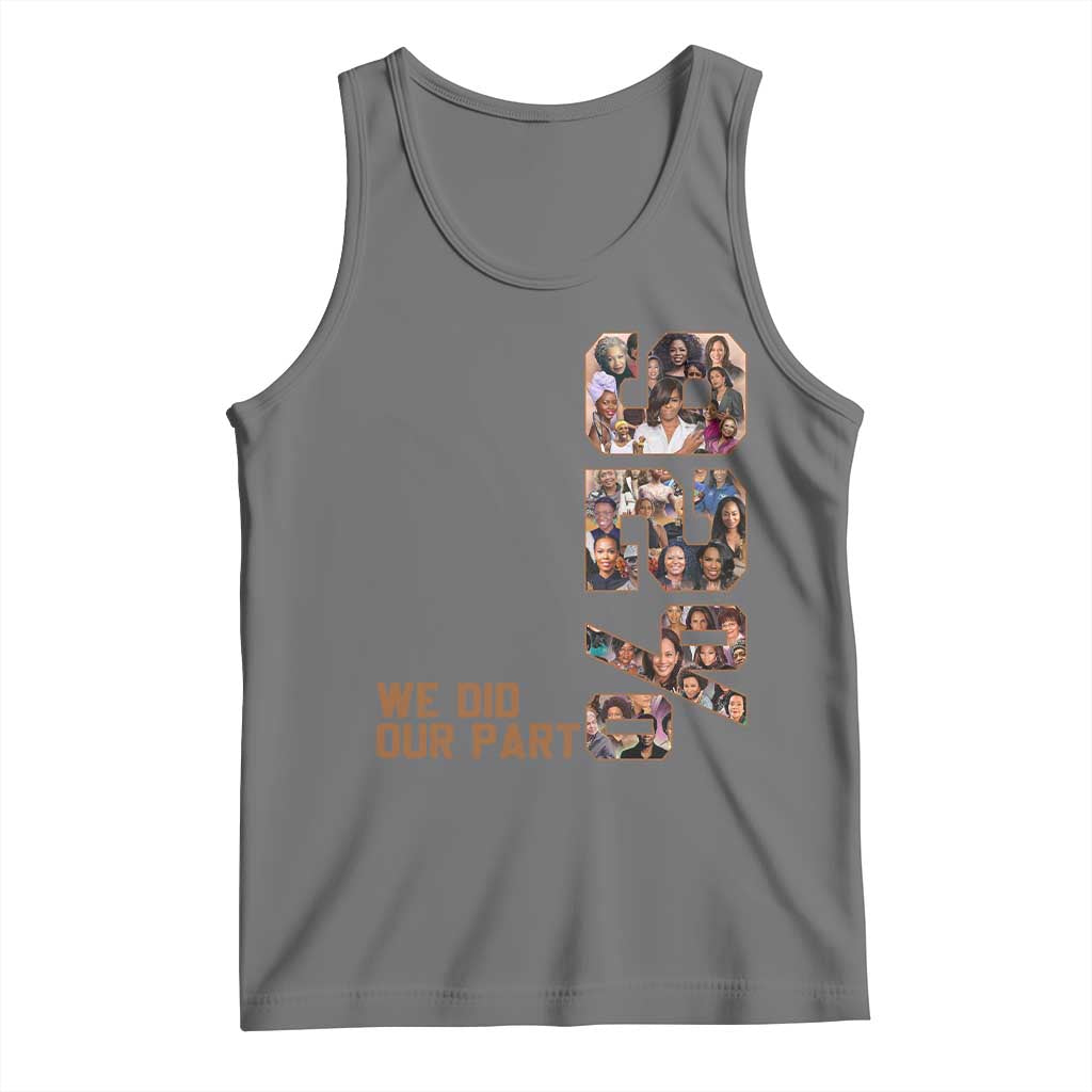 92 Percent Black Woman Power Tank Top 92 Percent Melanin Girls TS10 Black Heather Print Your Wear