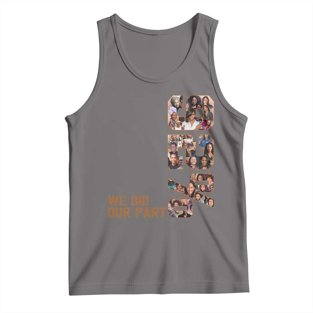 92 Percent Black Woman Power Tank Top 92 Percent Melanin Girls TS10 Deep Heather Print Your Wear