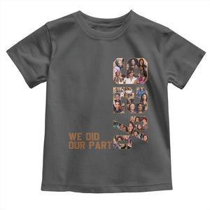 92 Percent Black Woman Power Toddler T Shirt 92 Percent Melanin Girls TS10 Dark Heather Print Your Wear