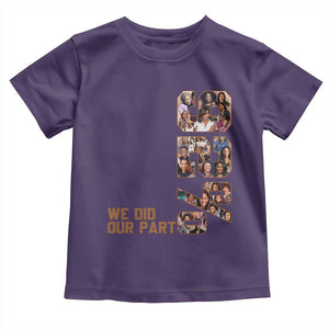 92 Percent Black Woman Power Toddler T Shirt 92 Percent Melanin Girls TS10 Purple Print Your Wear