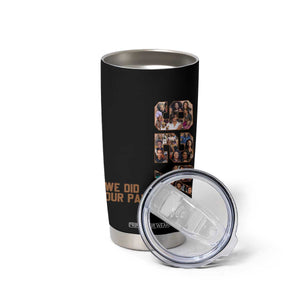 92 Percent Black Woman Power Tumbler Cup 92 Percent Melanin Girls TS10 Print Your Wear