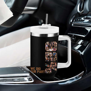 92 Percent Black Woman Power Tumbler With Handle 92 Percent Melanin Girls TS10 Print Your Wear