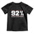 92 Percent Black Woman Power Toddler T Shirt 92% Our Unity Is Our Strength TS10 Black Print Your Wear