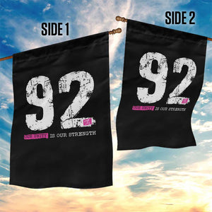 The 92% Black Women Power Garden Flag Black History Month TS10 Print Your Wear