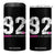 The 92% Black Women Power 4 in 1 Can Cooler Tumbler Black History Month TS10 One Size: 16 oz Black Print Your Wear