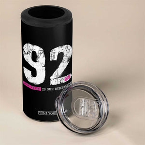 The 92% Black Women Power 4 in 1 Can Cooler Tumbler Black History Month TS10 Print Your Wear
