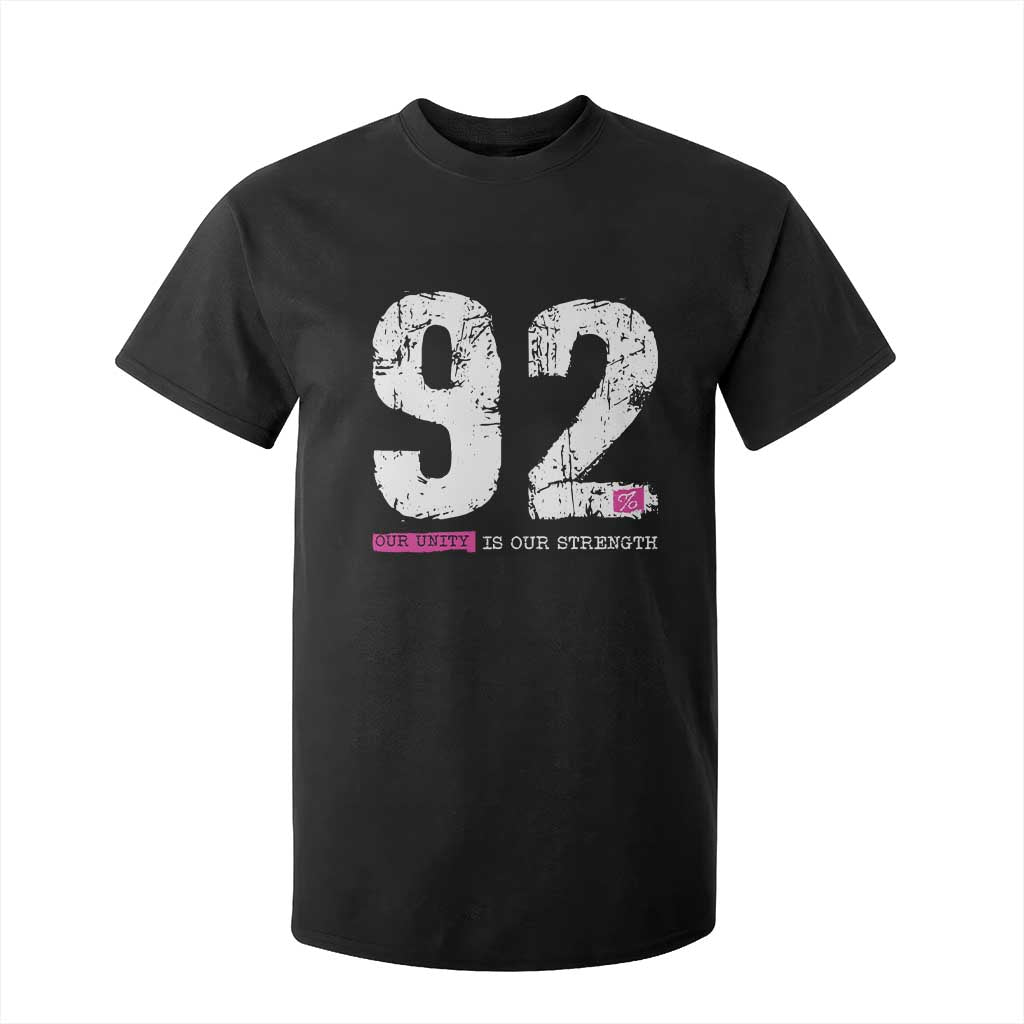 The 92% Black Women Power T Shirt For Kid Black History Month TS10 Black Print Your Wear