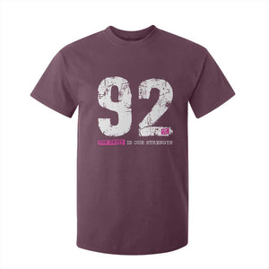 The 92% Black Women Power T Shirt For Kid Black History Month TS10 Maroon Print Your Wear
