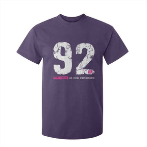 The 92% Black Women Power T Shirt For Kid Black History Month TS10 Purple Print Your Wear