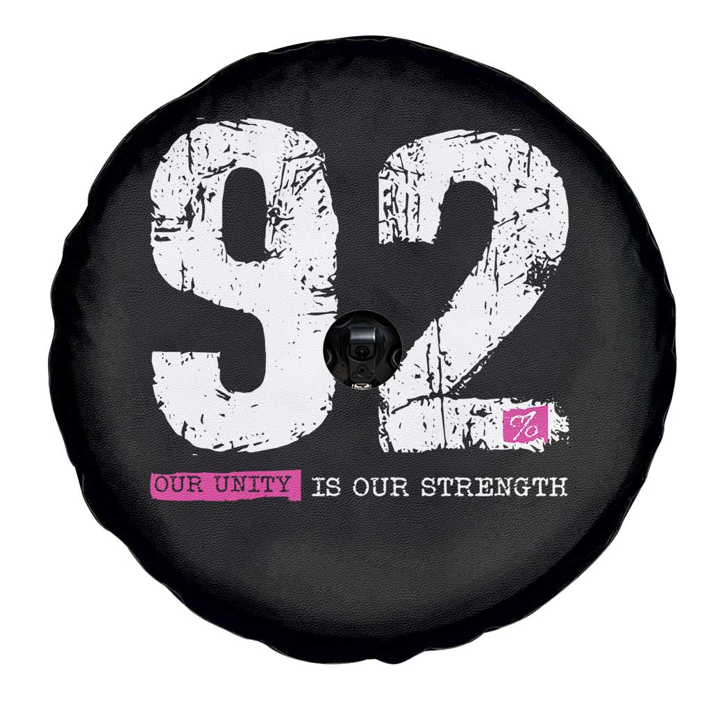 The 92% Black Women Power Spare Tire Cover Black History Month TS10 Print Your Wear