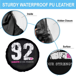 The 92% Black Women Power Spare Tire Cover Black History Month TS10 Print Your Wear