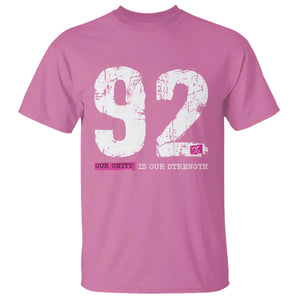 The 92% Black Women Power T Shirt Black History Month - Print Your Wear