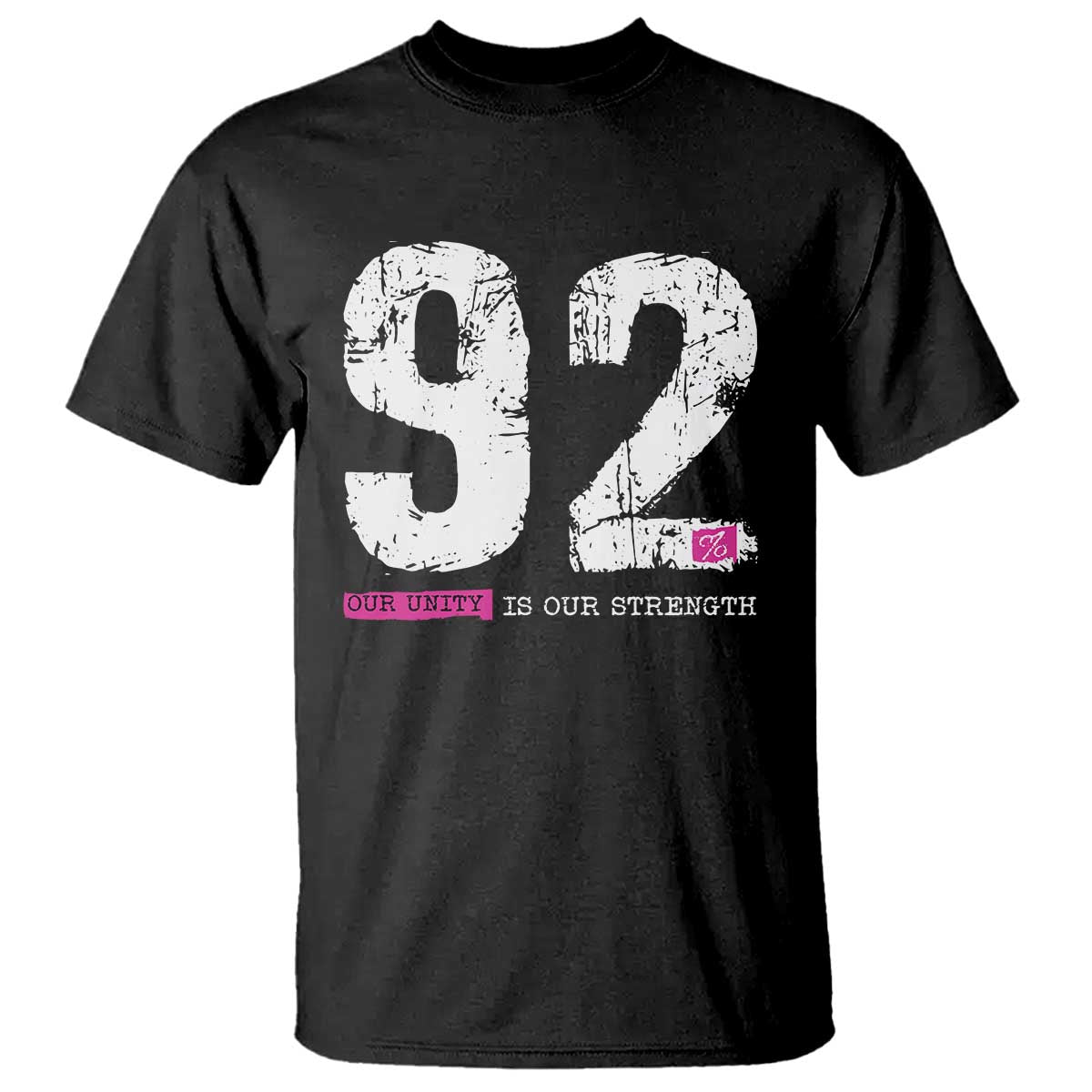 The 92% Black Women Power T Shirt Black History Month - Print Your Wear