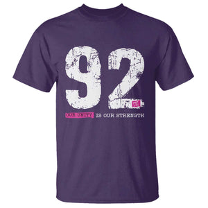 The 92% Black Women Power T Shirt Black History Month - Print Your Wear