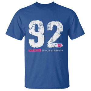 The 92% Black Women Power T Shirt Black History Month - Print Your Wear