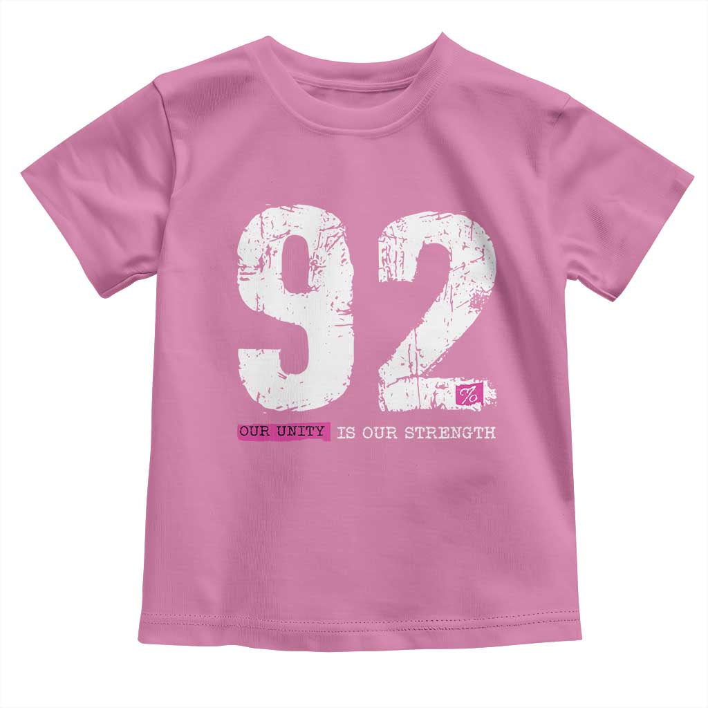 The 92% Black Women Power Toddler T Shirt Black History Month TS10 Azalea Print Your Wear