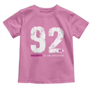 The 92% Black Women Power Toddler T Shirt Black History Month TS10 Azalea Print Your Wear