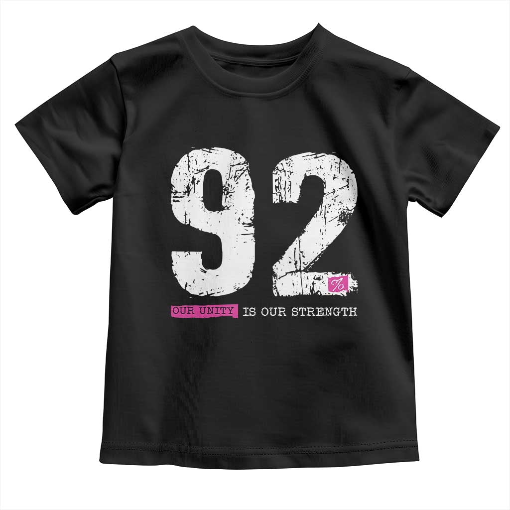 The 92% Black Women Power Toddler T Shirt Black History Month TS10 Black Print Your Wear